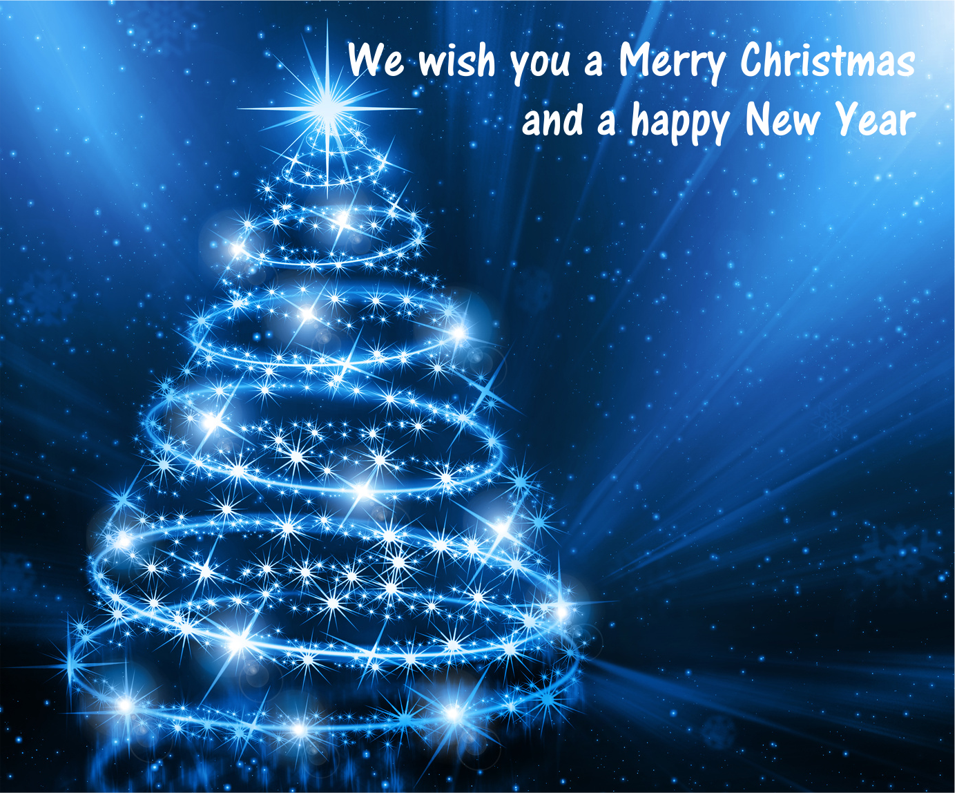 merry christmas and happy new year wishes message